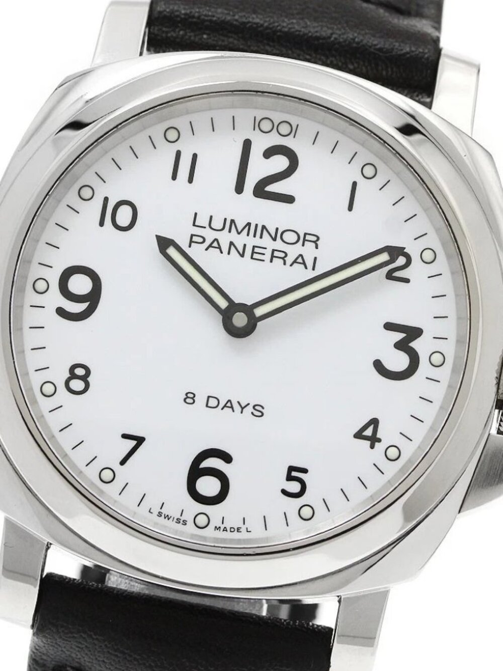 PANERAI Luminor Base 8 Days Acciaio PAM00561 Hand Winding Men's Watch_952715